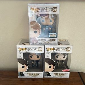 Harry Potter Funko #59, #60 and #60 Sepia